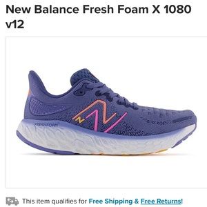 New Balance Fresh Foam 1080 V12 Womens size 10